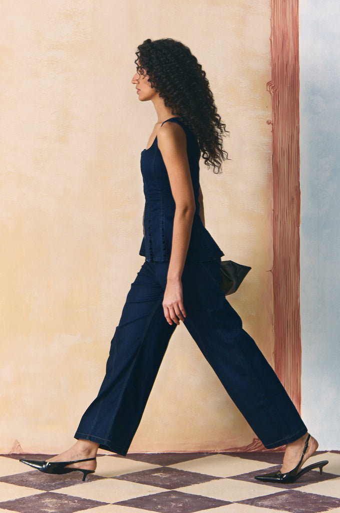 CHLOE TOP – Zwaan